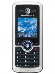 Fotografia Motorola C168i